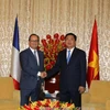 Ho Chi Minh-Ville accueille le président français François Hollande 