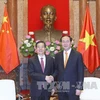 Le président Trân Dai Quang reçoit le ministre chinois de la Sécurité publique 