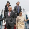 Le président du Myanmar entame sa visite d'Etat au Vietnam 