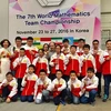 Championnat du monde de mathématiques par équipe 2016: 32 médailles pour le Vietnam