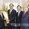 Le président Tran Dai Quang formule ses vœux du Têt à des intellectuels