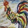 Des peintures inspirées du Coq exposées à Hanoï