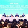 Le Premier ministre à une conférence de promotion de l’investissement à Quang Nam