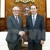 Le président Tran Dai Quang rencontre le PDG de l’AFP