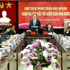 Le président Trân Dai Quang exhorte l’Audit d’Etat à être actif dans la lutte anti-gaspillage