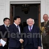 Le vice-PM Trinh Dinh Dung suggère à l’Irlande d’encourager l'UE à signer l'ALE avec le Vietnam