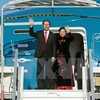 Le président Tran Dai Quang et son épouse en visite d'Etat en Chine 