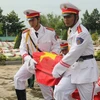 Inhumation des restes de soldats vietnamiens tombés au Cambodge et au Laos