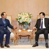 Le vice-Premier ministre Trinh Dinh Dung reçoit le PDG de Korea Southern Power