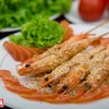 Crevettes saupoudrées de sel de Tây Ninh
