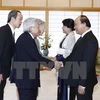 Le PM rencontre l'Empereur et l'Impératrice du Japon