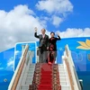 Le président Tran Dai Quang entame sa visite officielle en Russie
