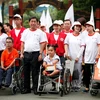 5.000 personnes marchent pour les victimes de l’agent orange et les handicapés