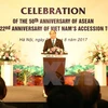 Cérémonie des 50 ans de la fondation de l'ASEAN à Hanoi
