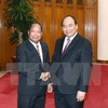 Le PM reçoit le ministre laotien de la Sécurité publique