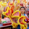 Ho Chi Minh-Ville : la rue des lanternes avant la Fête de la mi-automne