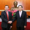 L’ambassadeur de France au Vietnam reçu par Tran Thanh Man