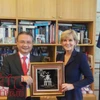 Vietnam et Australie s'efforcent de porter leurs relations à une nouvelle hauteur