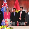 Le vice-Premier ministre Pham Binh Minh reçoit la ministre australienne des AE