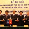  Le Vietnam et l'OIT signent un pacte de coopération sur l'emploi durable