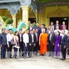 Visite d’une délégation du ministère cambodgien des Rites et de la Religion à Soc Trang