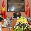 Une délégation de jeunes officiers chinois en visite au Vietnam