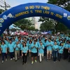 Marche philanthropique Lawrence S.Ting à Hô Chi Minh-Ville