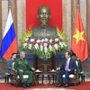 Le président Tran Dai Quang reçoit le ministre russe de la Défense