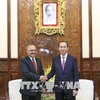 Le président Tran Dai Quang reçoit l'ambassadeur égyptien