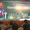 Le Myanmar accueille la 19e réunion du sous-comité sur l’information de l'ASEAN-COCI