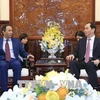Le président Tran Dai Quang reçoit l'ambassadeur des Émirats arabes unis au Vietnam