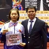 La karatéka Nguyen Thi Ngoan remporte une médaille de bronze aux Pays-Bas
