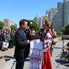 Rencontre entre des anciens combattants vietnamiens et ukrainiens