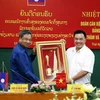 La délégation de la Commission centrale d’organisation du PPRL en visite à Thai Nguyen