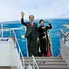 Le président Tran Dai Quang et son épouse en visite d'État au Japon 