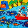 Exposition de peintures d’enfants handicapés à Da Nang