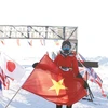 Elle devient la première Vietnamienne à courir le marathon du pôle Nord