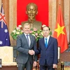 Le président Trân Dai Quang reçoit le président de la Chambre des représentants australienne 