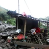 Quinze morts et portés disparus à cause des glissements de terrain