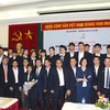Départ des Vietnamiens pour le 12e concours de qualification professionnelle de l’ASEAN