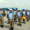 Départ du 2e groupe des forces de maintien de la paix du Vietnam pour le Soudan du Sud