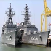 Deux navires japonais en visite de courtoisie à Da Nang