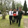 Thanh Hoa : inhumation des restes des volontaires tombés au Laos