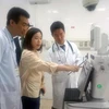 Essais cliniques de robot à l’hôpital pour enfants de Hai Phong