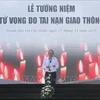 Hommage aux victimes des accidents de la route à Hô Chi Minh-Ville