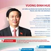 Vuong Dinh Huê est réélu secrétaire du Comité du Parti de Hanoï