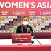 La sélection nationale participera à la Coupe d'Asie féminine 2022 avec détermination