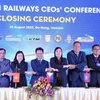Clôture de la 42e conférence des directeurs généraux des chemins de fer de l'ASEAN