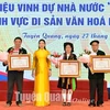 Tuyên Quang : remise du titre d'Artisan émérite en arts folkloriques