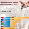 Le Vietnam devient le 6ème producteur de viande de porc 